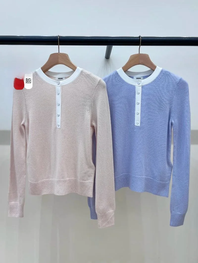 Macaron Colored Knitwear round Neck Long Sleeve Spring Fashion Small Fragrance Style Two Colors Comfortable Fit Women's Top
Macaron Colored Knitwear round Neck Long Sleeve Spring Fashion Small Fragrance Style Two Colors Comfortable Fit Women's Top