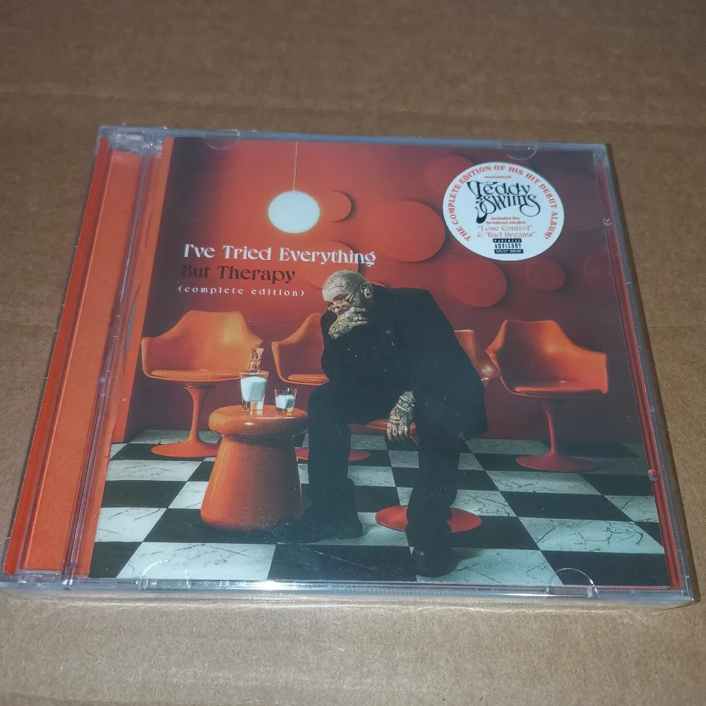 Teddy Swims I've Tried Everything But Therapy 2CD Rhythm R&B Soul Pop Album For Car Play Fans Collection Gift In Stock
Teddy Swims I've Tried Everything But Therapy 2CD Rhythm R&B Soul Pop Album For Car Play Fans Collection Gift In Stock