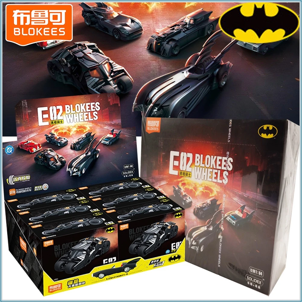 Official Original BLOKEES Wheels The Batman Blind Box Batmobile Unique Innovative Design Model Toy Peripheral Collection Gift
Official Original BLOKEES Wheels The Batman Blind Box Batmobile Unique Innovative Design Model Toy Peripheral Collection Gift