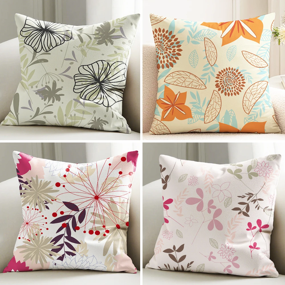 Flower Square Pillowcase Fashion Art Style Bedroom Sofa Decorative Cushion Cover with Zipper Soft Cushion Customized Cover
Flower Square Pillowcase Fashion Art Style Bedroom Sofa Decorative Cushion Cover with Zipper Soft Cushion Customized Cover