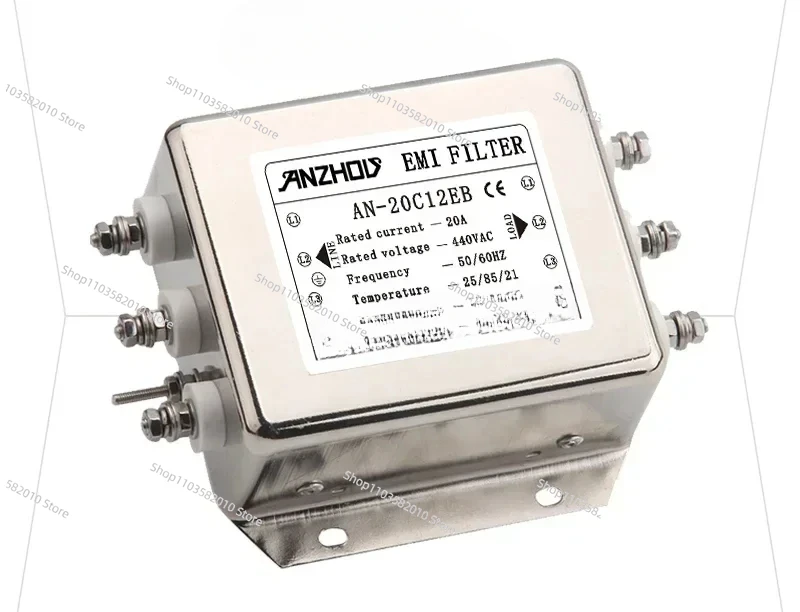 AN-20C12EB/AN-30C12EB Three-phase 20A30A Power Filter EMI Filter
AN-20C12EB/AN-30C12EB Three-phase 20A30A Power Filter EMI Filter