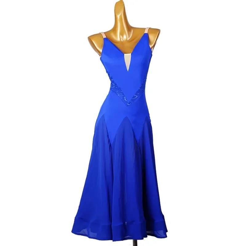 2025 Ballroom Long Chiffon Dress Dance Competition Dresses Standard Tango Waltz Modern Costume Women Senior Customize Clothing
2025 Ballroom Long Chiffon Dress Dance Competition Dresses Standard Tango Waltz Modern Costume Women Senior Customize Clothing