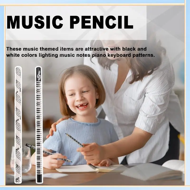 -SPOR Music Pencils Music Note Pencil With Music Themed Erasers Wood Pencils Bulk Keyboard Fun Pencils Erasers Gift
-SPOR Music Pencils Music Note Pencil With Music Themed Erasers Wood Pencils Bulk Keyboard Fun Pencils Erasers Gift