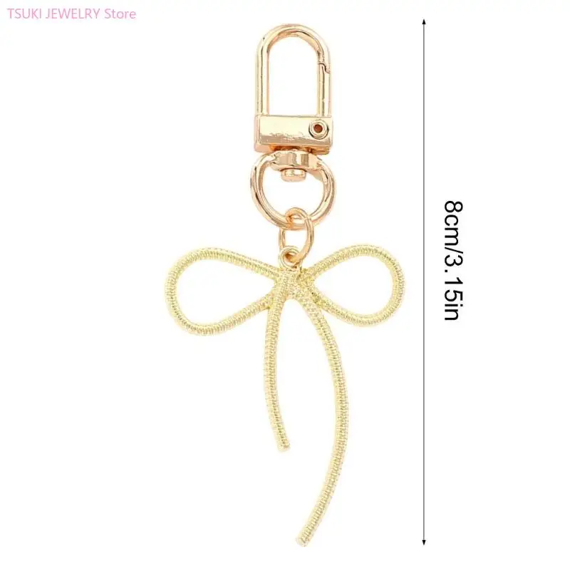 62KE Fashion Bowknot Keyholders Lovely Bows Keychain Metal Keyrings Creative Bag Charm Handbag Charm for Women Girls
62KE Fashion Bowknot Keyholders Lovely Bows Keychain Metal Keyrings Creative Bag Charm Handbag Charm for Women Girls