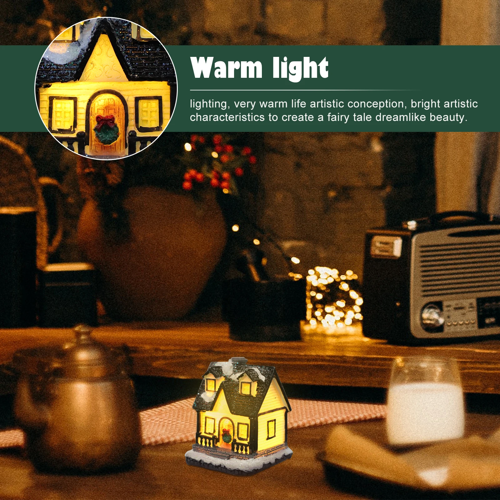 Holiday Decorations Christmas Cottage Miniature Resin House Village Houses Prime
Holiday Decorations Christmas Cottage Miniature Resin House Village Houses Prime