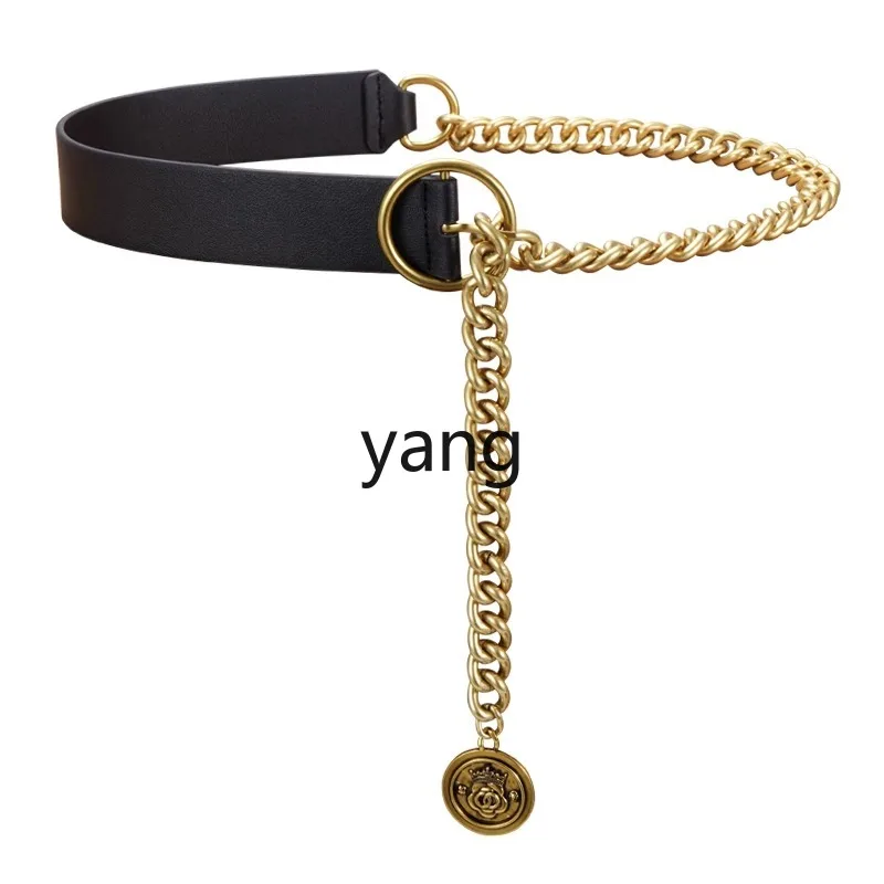 LMM wide belt women's waist chain decorative suit coat high-end with sweater dress
LMM wide belt women's waist chain decorative suit coat high-end with sweater dress