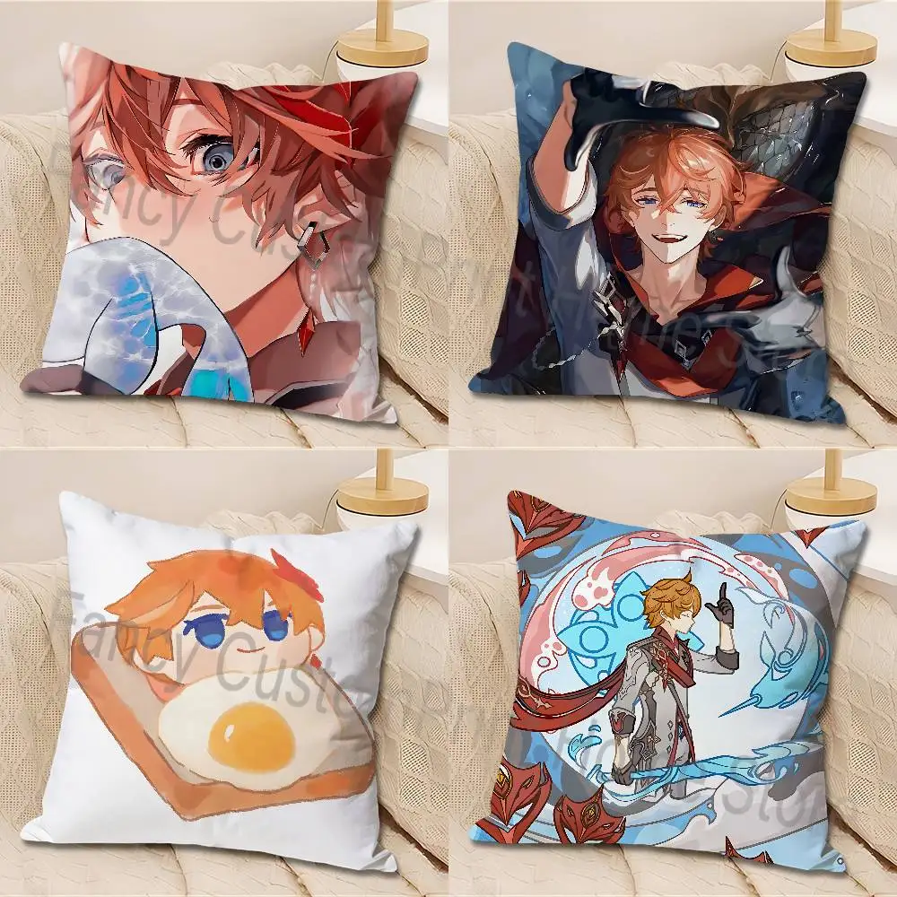 G-Genshin Impact Tartaglia Anime Celebrity Merchandise All-Match Printed Pillow Case Sofa Car Office Room Decoration Protector
G-Genshin Impact Tartaglia Anime Celebrity Merchandise All-Match Printed Pillow Case Sofa Car Office Room Decoration Protector