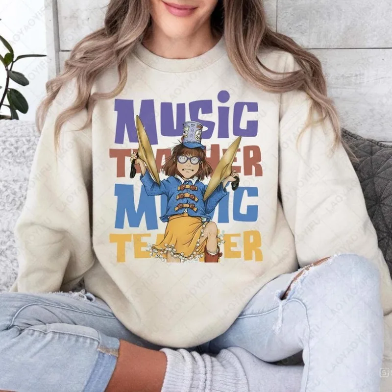 Music Teacher Junie B Jones Back To School Hoodie Library Book Club Kindergarten Character Sweatshirt Men Women Cotton Pullover
Music Teacher Junie B Jones Back To School Hoodie Library Book Club Kindergarten Character Sweatshirt Men Women Cotton Pullover