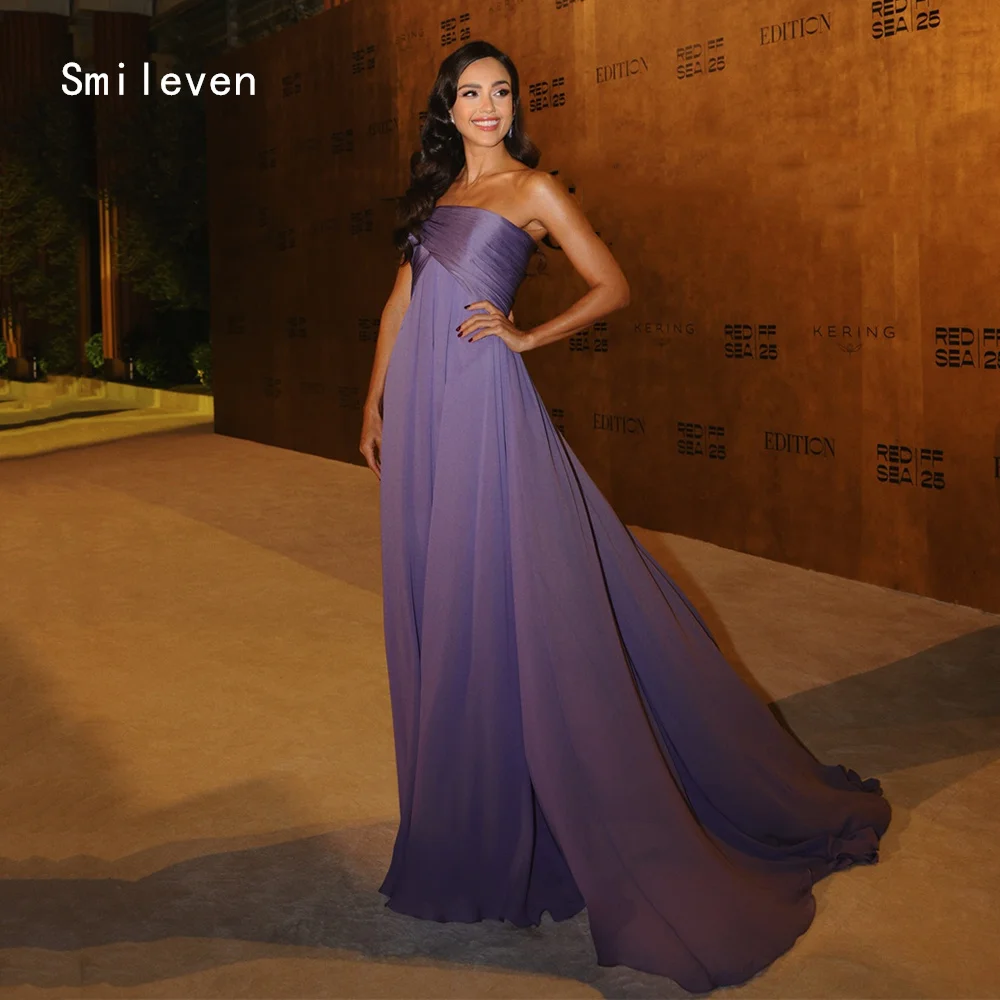 Smileven Luxury A Line Prom Dress Illusion Splice Evening Gowns Noval Strapless Self Cultivation Occasion Dress Customized 2026
Smileven Luxury A Line Prom Dress Illusion Splice Evening Gowns Noval Strapless Self Cultivation Occasion Dress Customized 2026