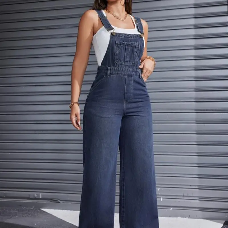 Adjustable Strap Loose Women's Casual Denim Overalls 2025 New Cross-Border Sle Comfortable Five-Quarter Pants for Ladies
Adjustable Strap Loose Women's Casual Denim Overalls 2025 New Cross-Border Sle Comfortable Five-Quarter Pants for Ladies
