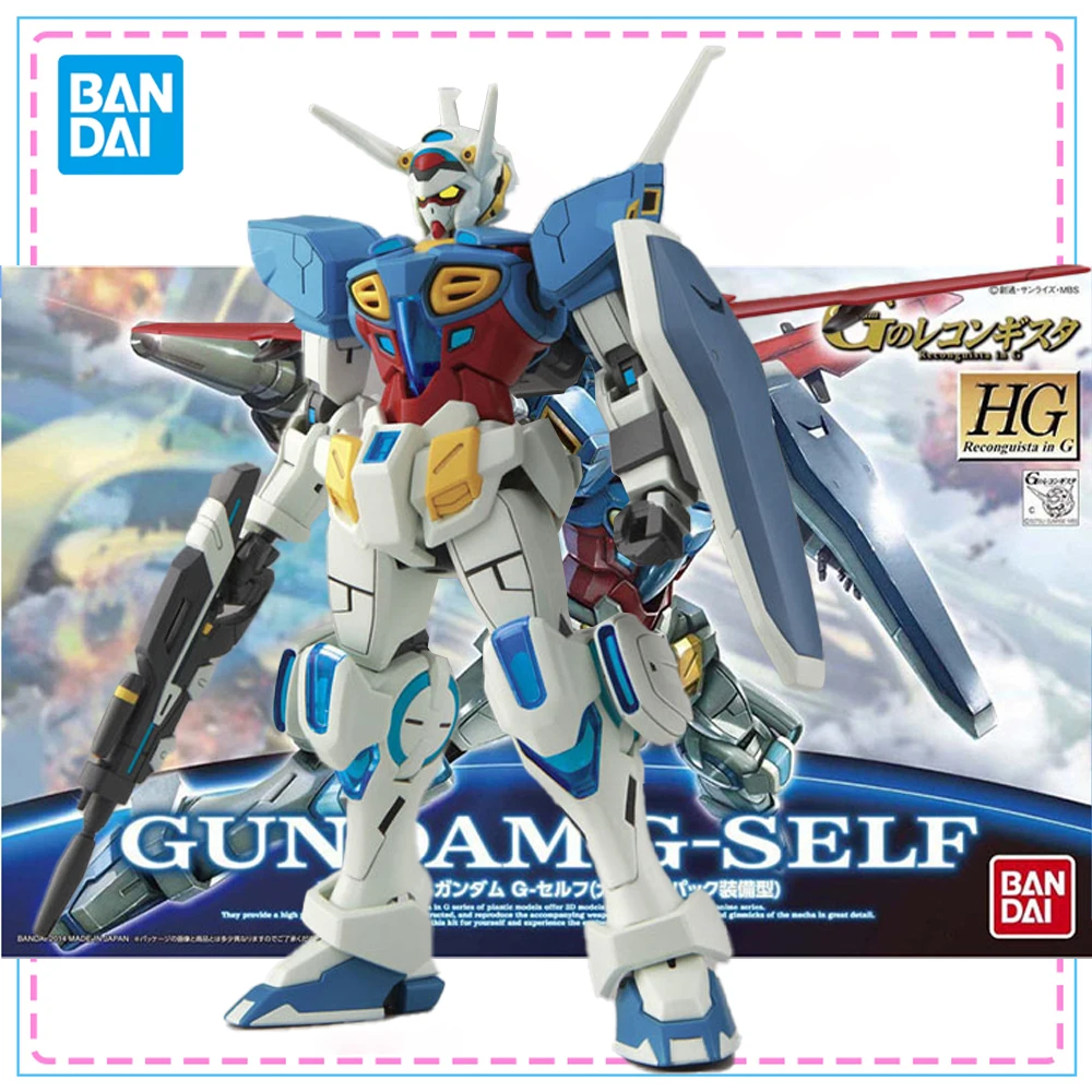 Bandai HG 1/144 YG-111 Gundam G-Self Genuine Gundam Model Kit Action Figures Collection Assembly Model Boys Toys Christmas Gifts
Bandai HG 1/144 YG-111 Gundam G-Self Genuine Gundam Model Kit Action Figures Collection Assembly Model Boys Toys Christmas Gifts