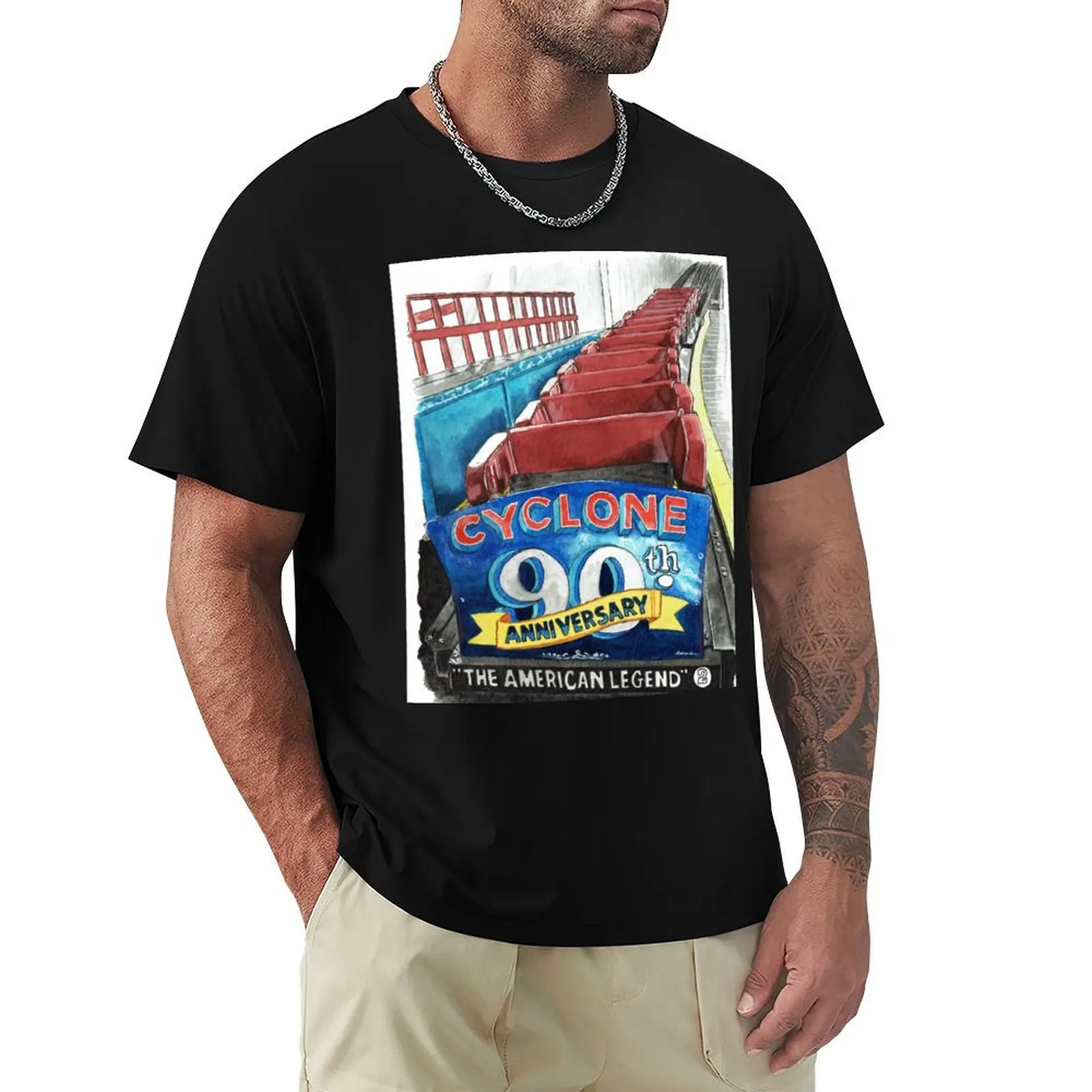Cyclone Luna Park Coney Islands T-Shirt Casual Loose Daily Wear T-Shirt
Cyclone Luna Park Coney Islands T-Shirt Casual Loose Daily Wear T-Shirt