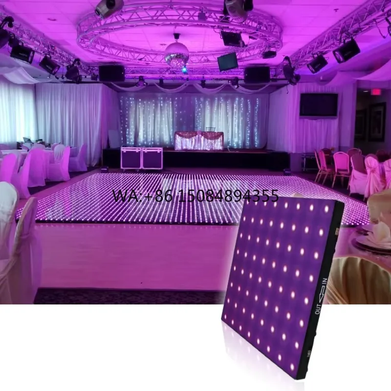 Most Popular Programmable Led Curtain Display /led Stage Light Dance Floor
Most Popular Programmable Led Curtain Display /led Stage Light Dance Floor