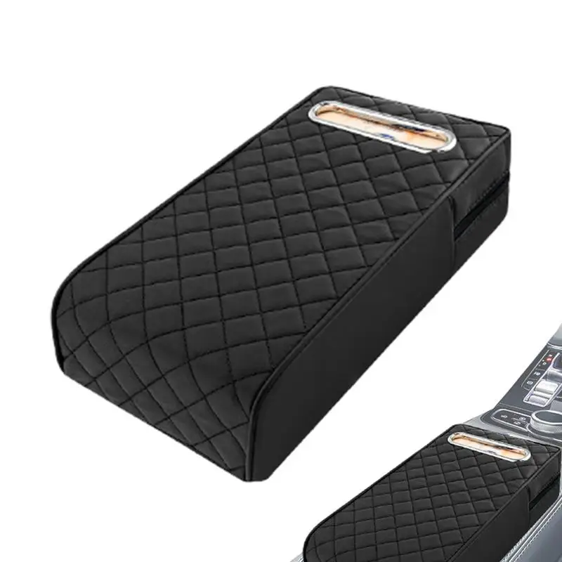Car Armrest Cover PU Leather Armrest Cushion Pad With Tissue Storage Heightened Auto Center Armrest Protective Cushion Pad
Car Armrest Cover PU Leather Armrest Cushion Pad With Tissue Storage Heightened Auto Center Armrest Protective Cushion Pad