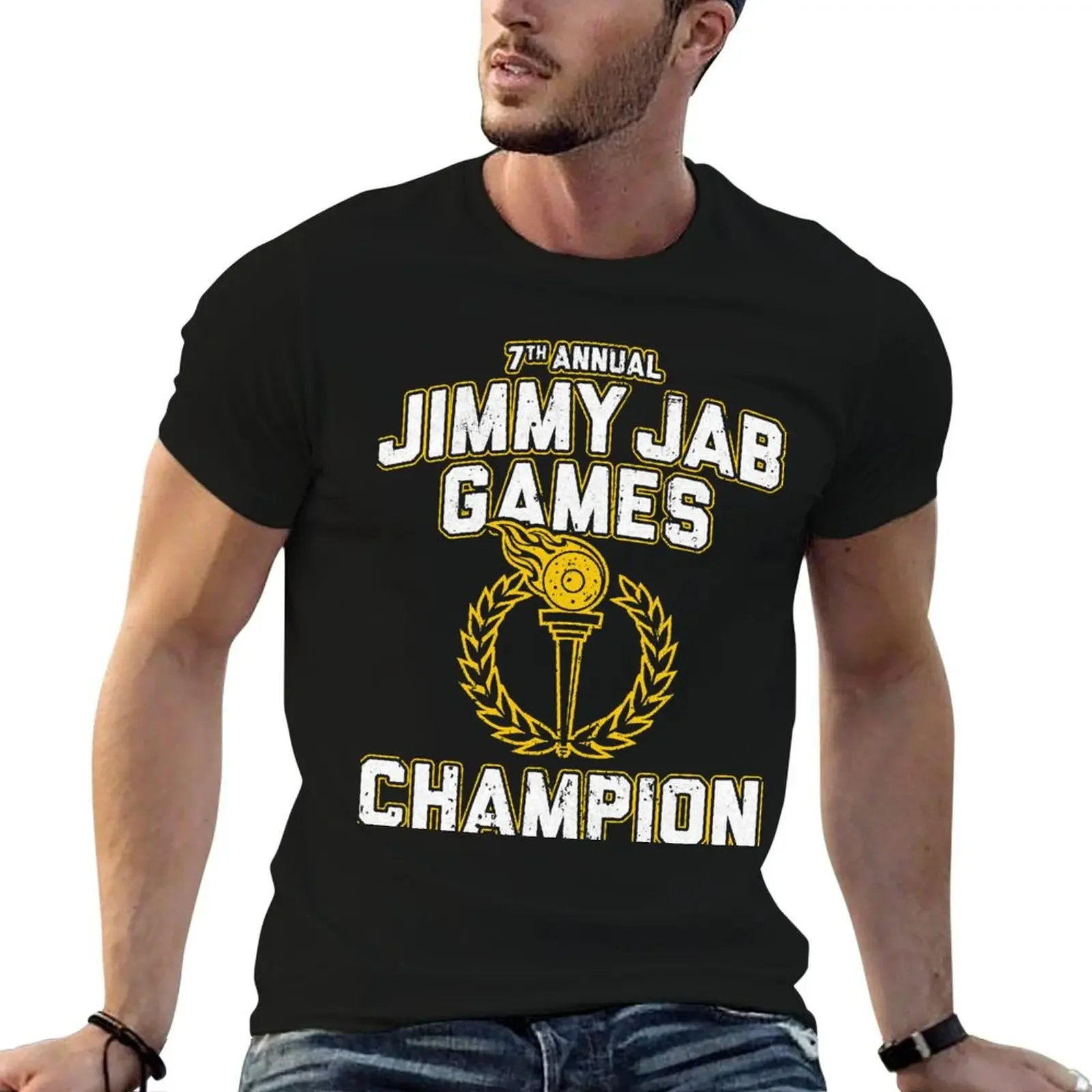 Jimmy Jab Games Champion T-Shirt anime tshirt quick drying t shirts for men pack
Jimmy Jab Games Champion T-Shirt anime tshirt quick drying t shirts for men pack