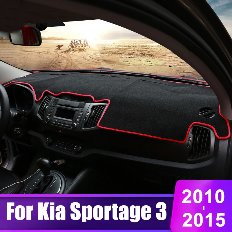 For Kia Sportage 3 R 2010 2011 2012 2013 2014 2015 Car Dashboard Sun Shade Cover Mat Instrument Desk Non-slip Pads Accessories
For Kia Sportage 3 R 2010 2011 2012 2013 2014 2015 Car Dashboard Sun Shade Cover Mat Instrument Desk Non-slip Pads Accessories