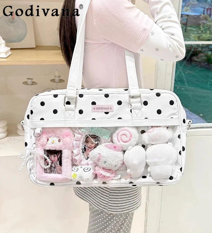 Original Japanese and Korean Fashion Casual Large Capacity Crossbody Bag 2026 Women's Shoulder Bag Student Crossbody Bag Itabag
Original Japanese and Korean Fashion Casual Large Capacity Crossbody Bag 2026 Women's Shoulder Bag Student Crossbody Bag Itabag