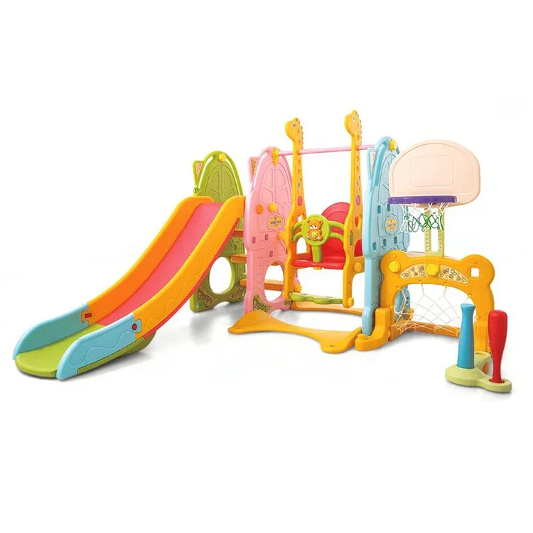 Sliding Slide Indoor Home Playground Three-in-one Kindergarten Outdoor Child Slide Swing Combination
Sliding Slide Indoor Home Playground Three-in-one Kindergarten Outdoor Child Slide Swing Combination