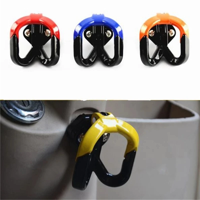 Moto Accessories Electric Vehicle Storage Hook Aluminum Alloy High-strength Punch Free Front Helmet Luggage Multi-purpose Hooks
Moto Accessories Electric Vehicle Storage Hook Aluminum Alloy High-strength Punch Free Front Helmet Luggage Multi-purpose Hooks