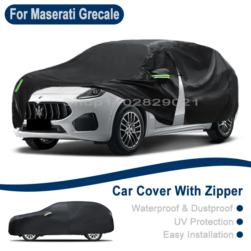 Outdoor Full Vehicle Cover For Maserati Grecale - Side Zipper Design, Waterproof Dustproof Sun Protection Car Cover
Outdoor Full Vehicle Cover For Maserati Grecale - Side Zipper Design, Waterproof Dustproof Sun Protection Car Cover