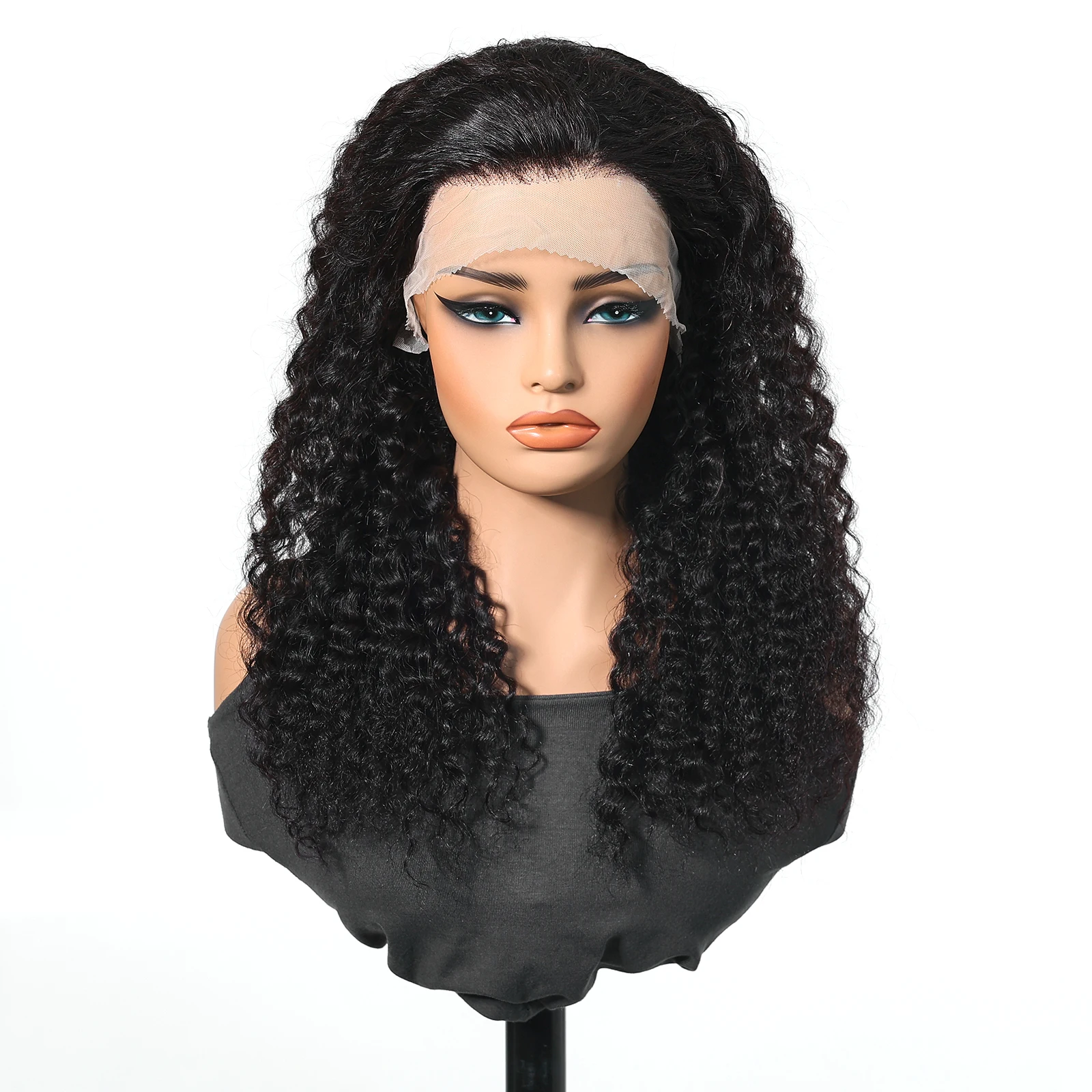 13x4 Lace Front Human Hair Wigs 20 Inch Deep Wave Wig Pre Plucked 100% Brazilian Remy Human Hair Wigs For Women Natural Black
13x4 Lace Front Human Hair Wigs 20 Inch Deep Wave Wig Pre Plucked 100% Brazilian Remy Human Hair Wigs For Women Natural Black