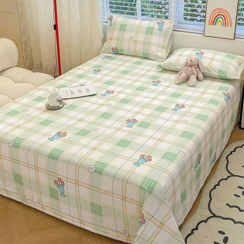 100 cotton old coarse cloth sheets three-piece set, summer pure cotton sweat-absorbing and double bedding sheet simple wind
100 cotton old coarse cloth sheets three-piece set, summer pure cotton sweat-absorbing and double bedding sheet simple wind