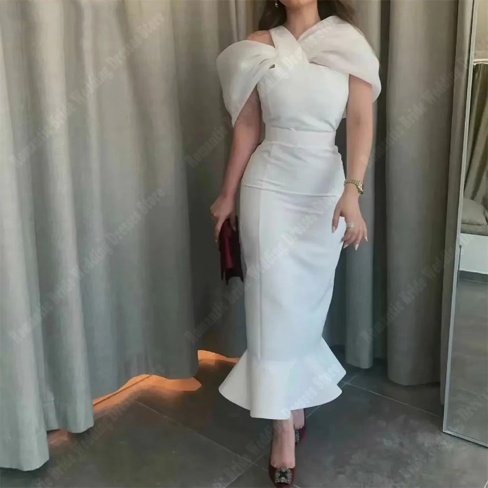 Sexy Sleeveless Women Wedding Dresses Off the Shoulder Mermaid Satin Bride Gowns Mopping Length Ball Vestido De Novia Customized
Sexy Sleeveless Women Wedding Dresses Off the Shoulder Mermaid Satin Bride Gowns Mopping Length Ball Vestido De Novia Customized