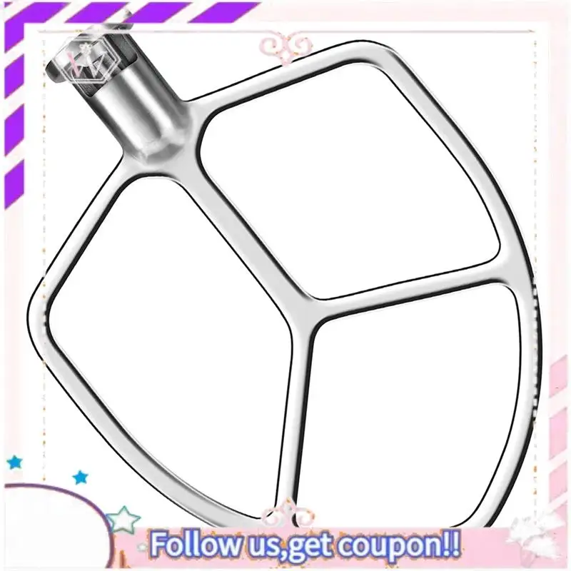 A50F-Paddle Attachment Stand Mixer Attachments For Kitchenaid Stand Mixers 5 Quart Lift And 6 Quart Dishwasher Safe
A50F-Paddle Attachment Stand Mixer Attachments For Kitchenaid Stand Mixers 5 Quart Lift And 6 Quart Dishwasher Safe