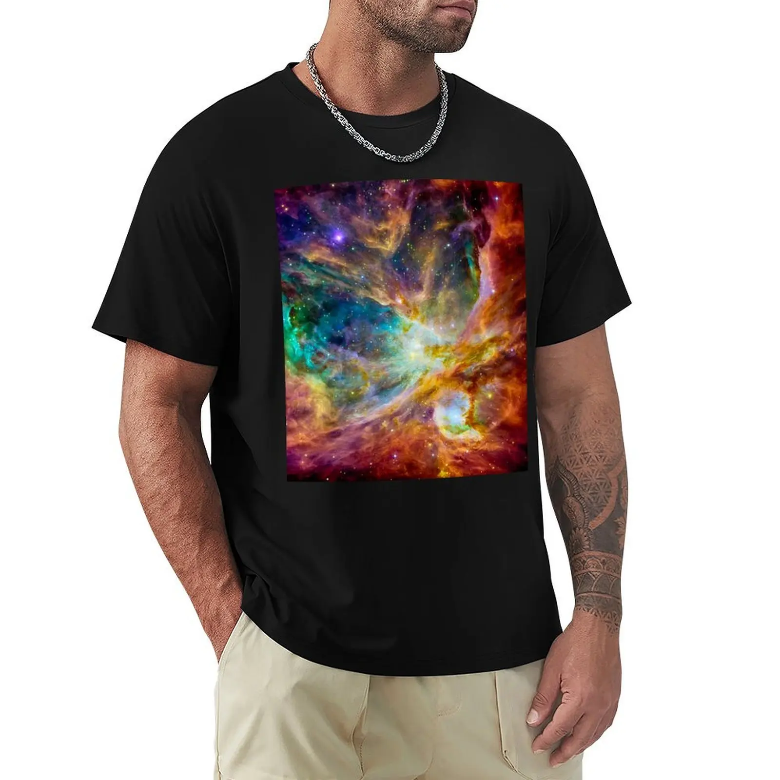 Where the stars are born colorful Orion painting T-Shirt topping oversizeds anime shirts men
Where the stars are born colorful Orion painting T-Shirt topping oversizeds anime shirts men