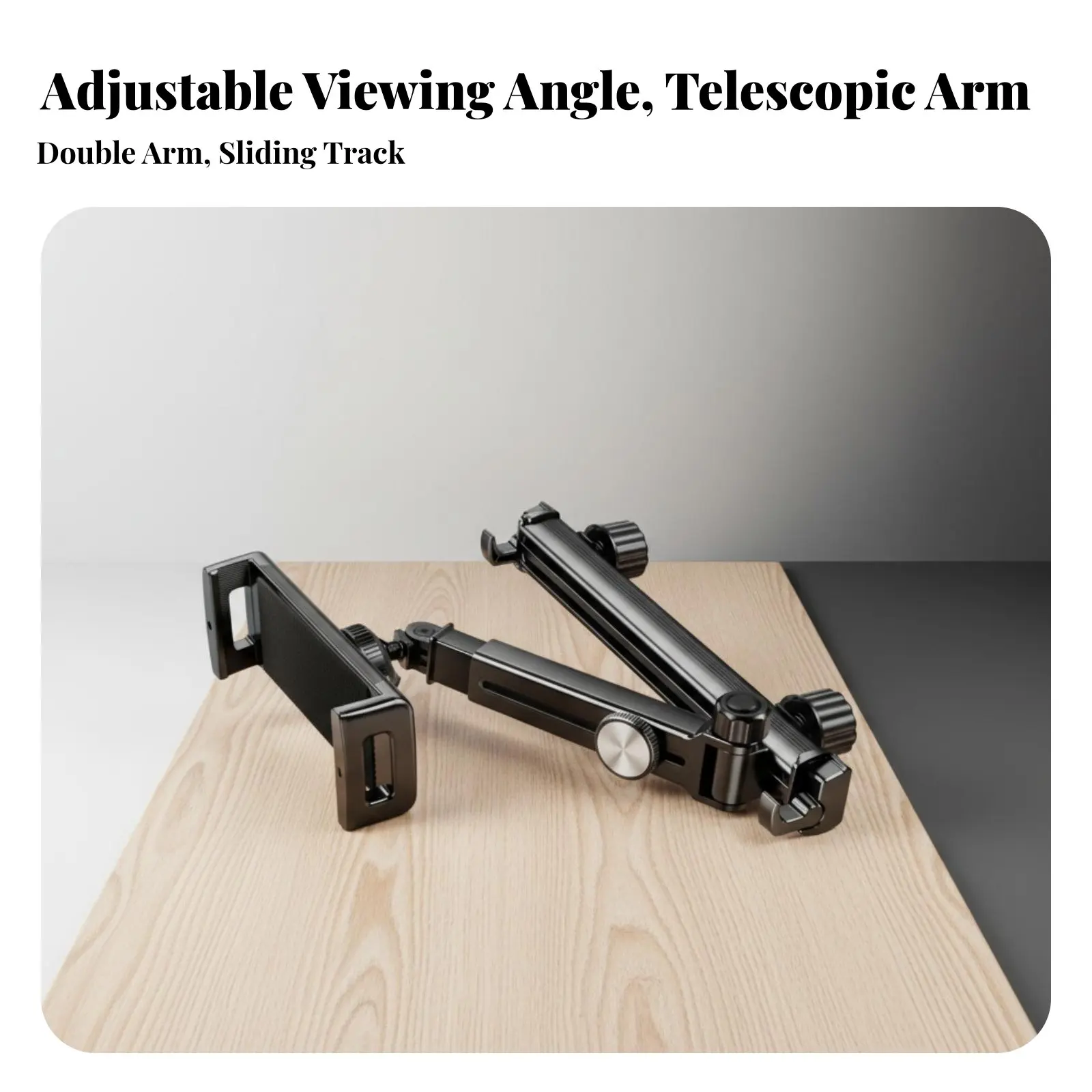 Car Headrest Tablet Holder Sturdy Design Backseat Phone and Tablet Mount Car Seat Headrest Hook Mount Hands-Unrestricted Viewing
Car Headrest Tablet Holder Sturdy Design Backseat Phone and Tablet Mount Car Seat Headrest Hook Mount Hands-Unrestricted Viewing