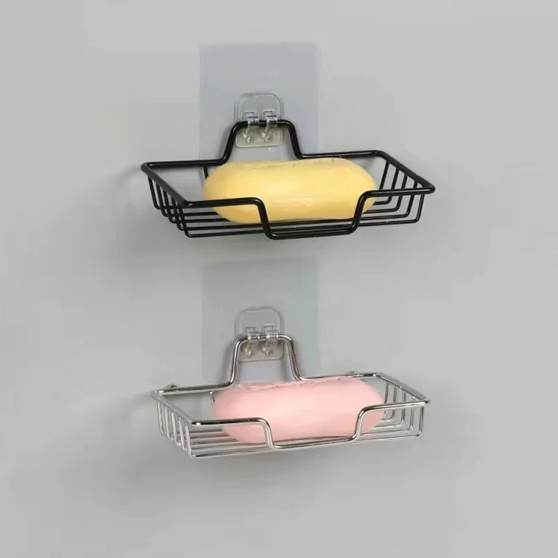 1Piece Soap Rack Wall Mounted Soap Holder Stainless Steel Soap Sponge Dish Bathroom Accessories Soap Dishes Self Adhesive Hook
1Piece Soap Rack Wall Mounted Soap Holder Stainless Steel Soap Sponge Dish Bathroom Accessories Soap Dishes Self Adhesive Hook