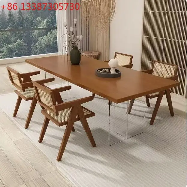 Japanese style solid wood dining table storage baffle pine log dining table
Japanese style solid wood dining table storage baffle pine log dining table