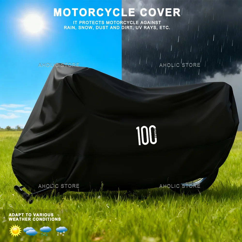 Waterproof Motorcycle Cover For R18 1800CC 100th Season Dustproof UV Protective Scooter Cover
Waterproof Motorcycle Cover For R18 1800CC 100th Season Dustproof UV Protective Scooter Cover