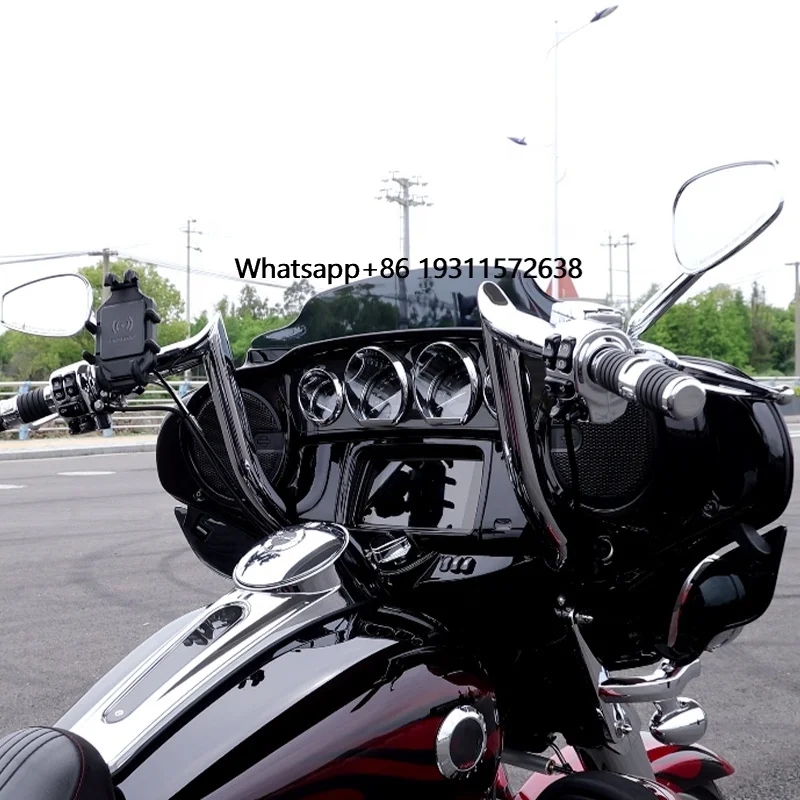 New Condition Rise 1.5in Handlebar for HD Trikes and FLHX/FLHT Motorcycles 12in/14in/16in Fit Body Systems Accessory
New Condition Rise 1.5in Handlebar for HD Trikes and FLHX/FLHT Motorcycles 12in/14in/16in Fit Body Systems Accessory