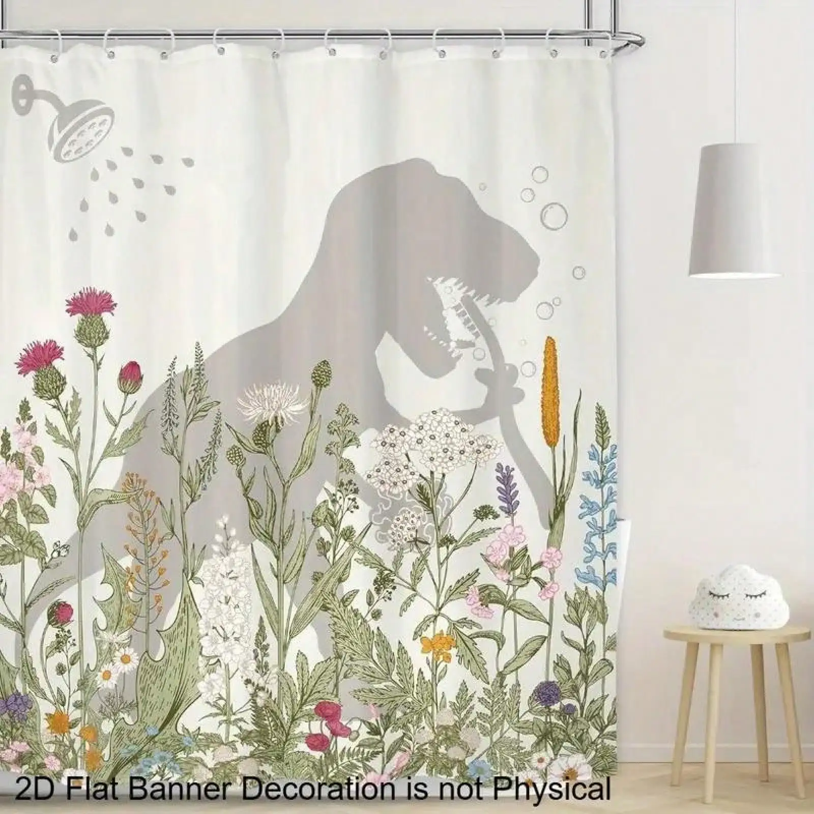 Dinosaur And Widrtower Pater Shower Curtain 2D Fat Bathroom Decor, Cute Dinosaur And Rower Patter, Easy To Cean,Suitable For Bathtub Curtain 2D Fat Design
Dinosaur And Widrtower Pater Shower Curtain 2D Fat Bathroom Decor, Cute Dinosaur And Rower Patter, Easy To Cean,Suitable For Bathtub Curtain 2D Fat Design
