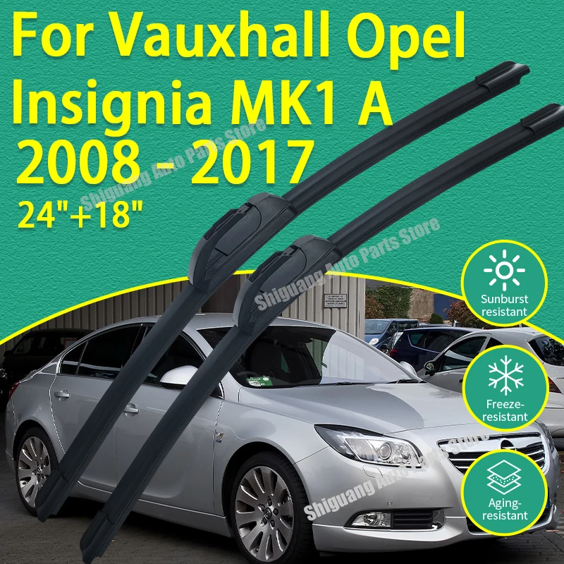 Front Silicone Coating Wipers for Vauxhall Opel Insignia MK1 A Sedan 2008 - 2017 Car Wiper Windshield Windscreen Accessories
Front Silicone Coating Wipers for Vauxhall Opel Insignia MK1 A Sedan 2008 - 2017 Car Wiper Windshield Windscreen Accessories