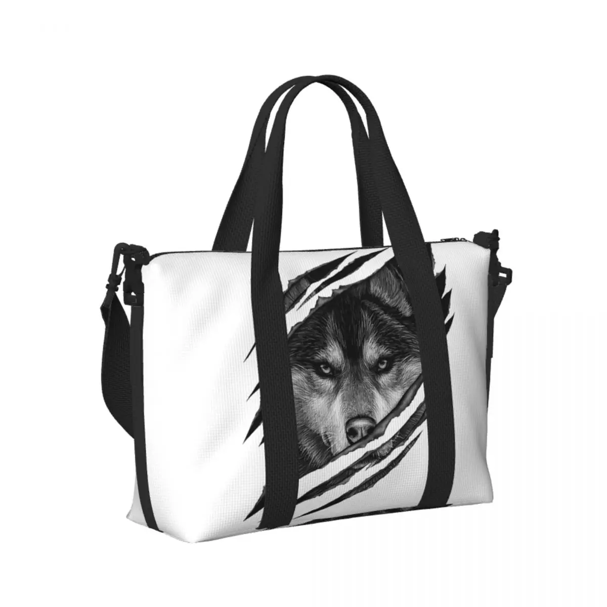 Custom Cool Wolf RAR Design Beach Travel Bag Large Capacity Tote Bags for Gym Yoga Women Shopping Duffle Shoulder Bag
Custom Cool Wolf RAR Design Beach Travel Bag Large Capacity Tote Bags for Gym Yoga Women Shopping Duffle Shoulder Bag