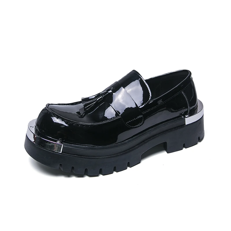 Men Loafers PU Tassel Decoration Thick Sole Comfortable Non Slip Fashionable Business Men Shoes Sizes 38-46
Men Loafers PU Tassel Decoration Thick Sole Comfortable Non Slip Fashionable Business Men Shoes Sizes 38-46