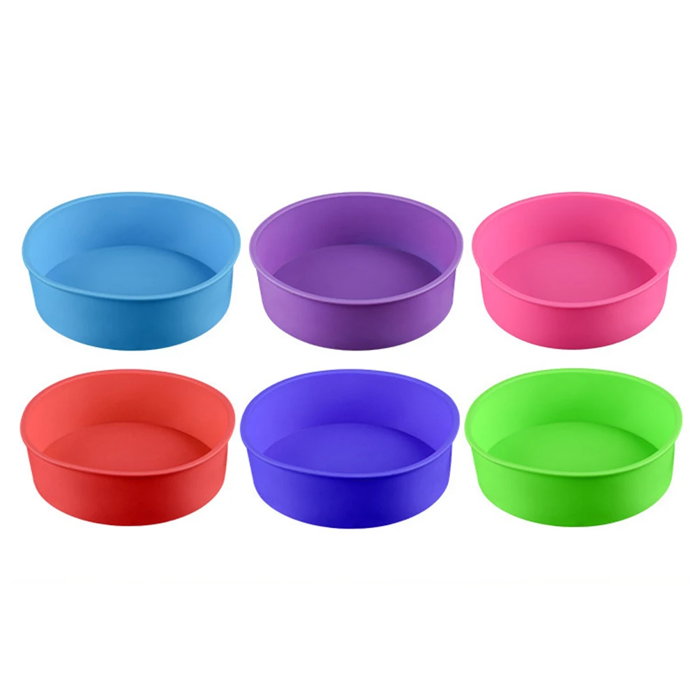 3pcs Silicone Cake Molds Round Shape Baking Pans Reusable High Temp Flexible Home Professional Kitchen Use
3pcs Silicone Cake Molds Round Shape Baking Pans Reusable High Temp Flexible Home Professional Kitchen Use
