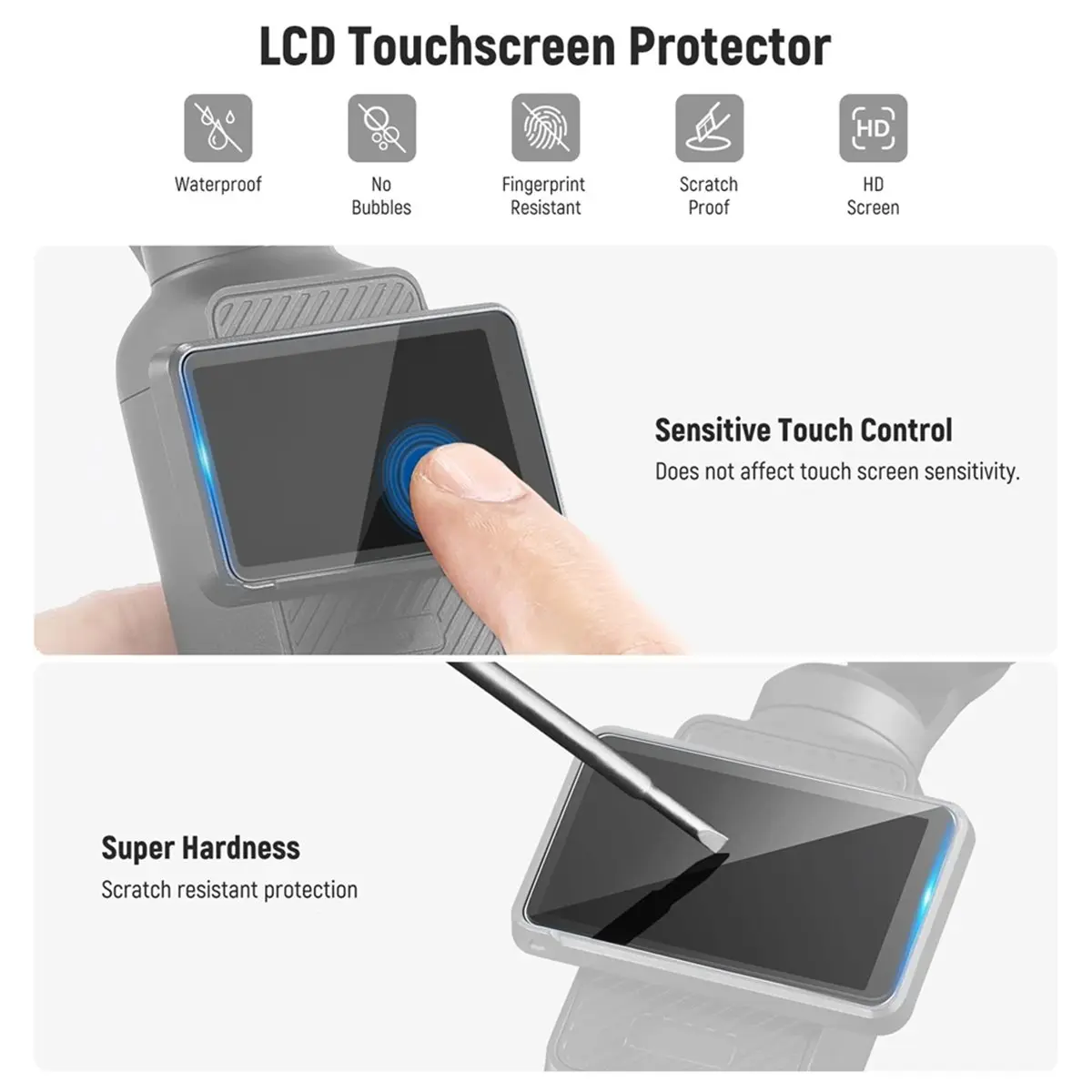 N05R For DJI Osmo Pocket 3 0.75X Wide Angle 2X Macro Lens Set Creator Combo Accessories with Two Screen Protectors
N05R For DJI Osmo Pocket 3 0.75X Wide Angle 2X Macro Lens Set Creator Combo Accessories with Two Screen Protectors