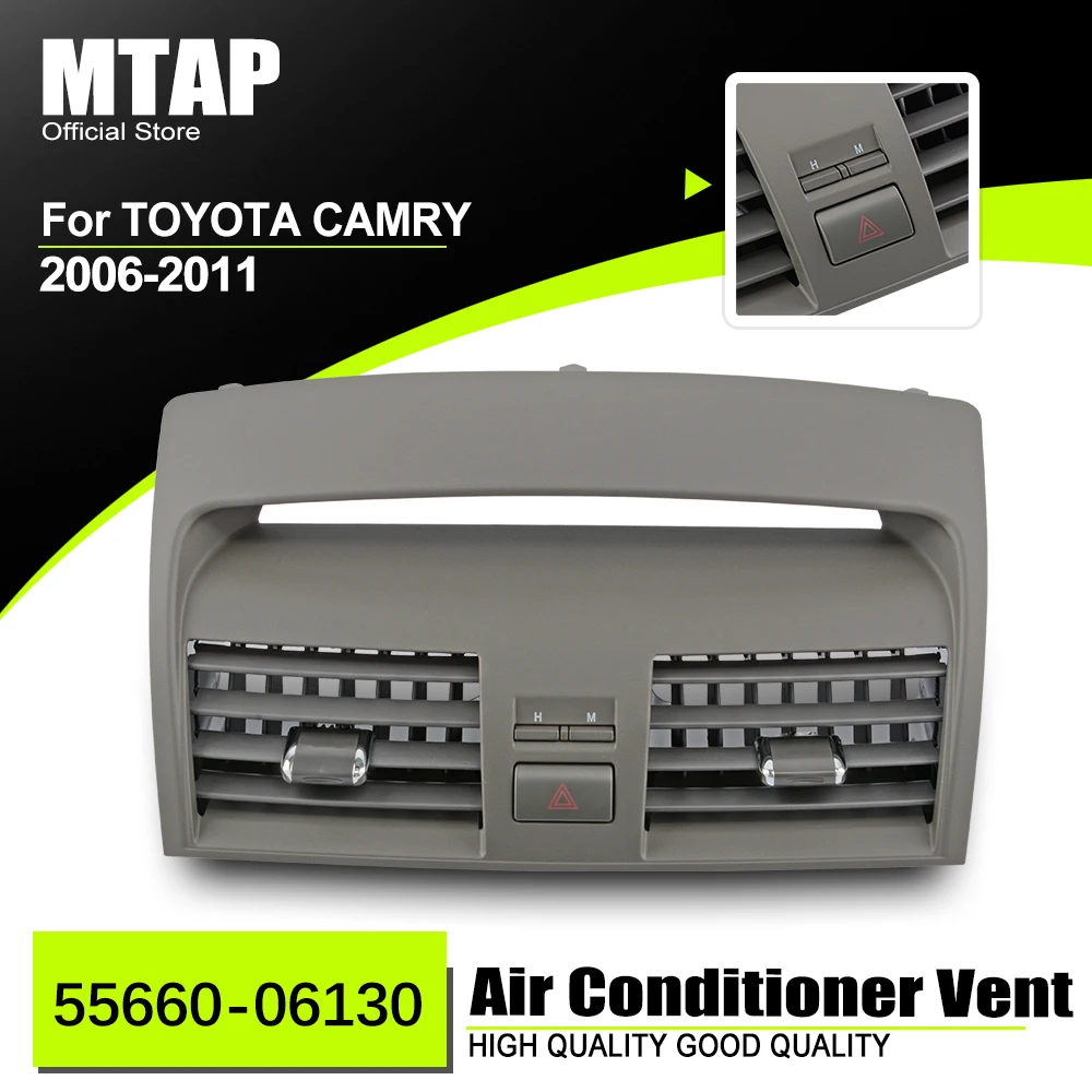 A/C Vent Outlet With Warning Light Switch For Toyota Camry/Hybrid ACV40 2006-2011 Asian Model Air Conditioner Vent Outlet Grille
A/C Vent Outlet With Warning Light Switch For Toyota Camry/Hybrid ACV40 2006-2011 Asian Model Air Conditioner Vent Outlet Grille