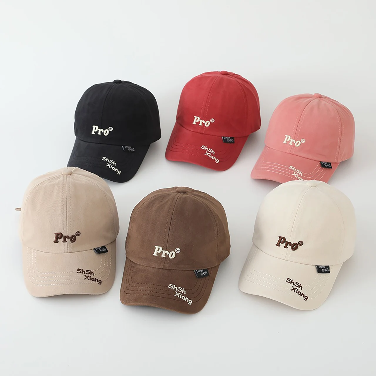 Fashion Solid Color Baseball Hat Letter Embroidery Cotton Adjustable Peaked Duck Tongue Cap Boys Girls Toddler Kids Outdoor Hat
Fashion Solid Color Baseball Hat Letter Embroidery Cotton Adjustable Peaked Duck Tongue Cap Boys Girls Toddler Kids Outdoor Hat