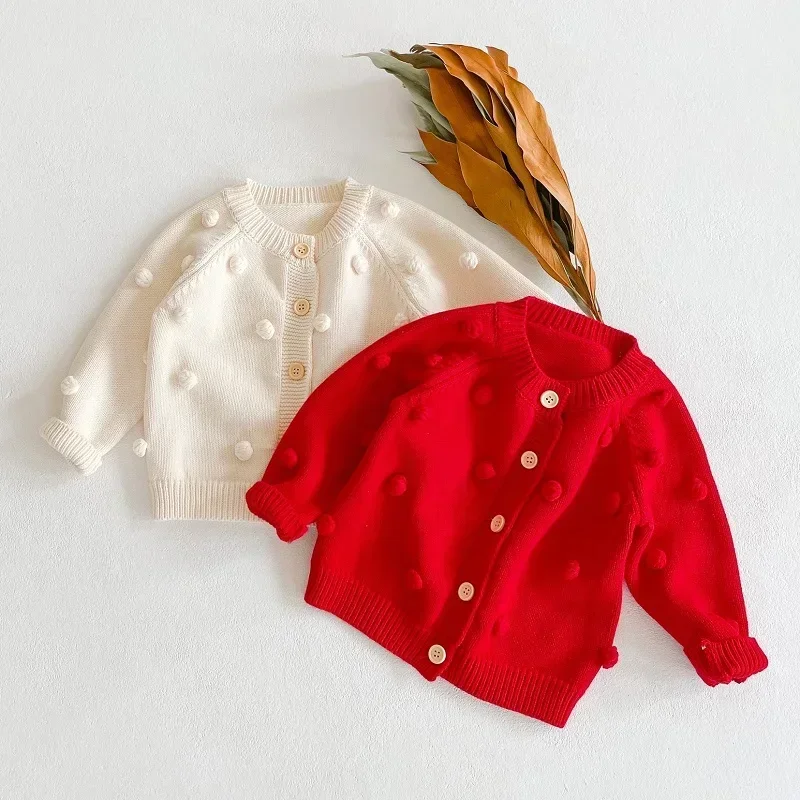Cute Baby Boy Girl Sweater For 0-3Years Newbor Kids Solid Color Long Sleeve Knitted Cardigan Jumper Outwear Autumn Clothes
Cute Baby Boy Girl Sweater For 0-3Years Newbor Kids Solid Color Long Sleeve Knitted Cardigan Jumper Outwear Autumn Clothes