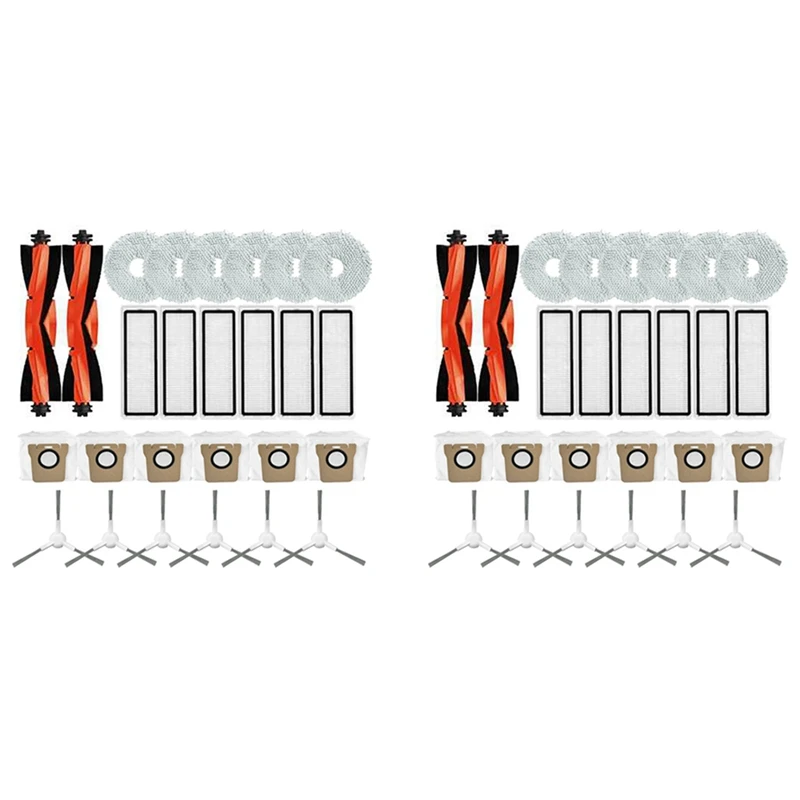 Набор 2025-2 для робота-пылесоса Xiaomi X20 +/X20 Plus, запасные части, аксессуары, основная боковая щетка, фильтр Hepa, швабра, тканевый мешок для пыли
Набор 2025-2 для робота-пылесоса Xiaomi X20 +/X20 Plus, запасные части, аксессуары, основная боковая щетка, фильтр Hepa, швабра, тканевый мешок для пыли