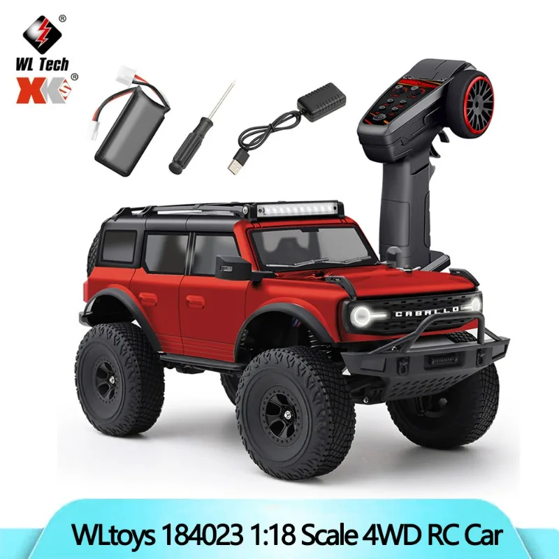 WLtoys 184023 1:18 4WD Electric Climbing Car RC Off-Road Crawler Toy for Boys Kids Gift
WLtoys 184023 1:18 4WD Electric Climbing Car RC Off-Road Crawler Toy for Boys Kids Gift