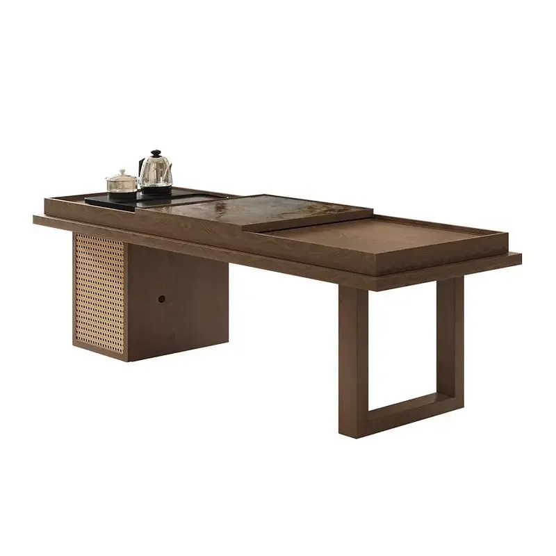 New aesthetic solid wood coffee table Chinese retro solid wood table legs
New aesthetic solid wood coffee table Chinese retro solid wood table legs