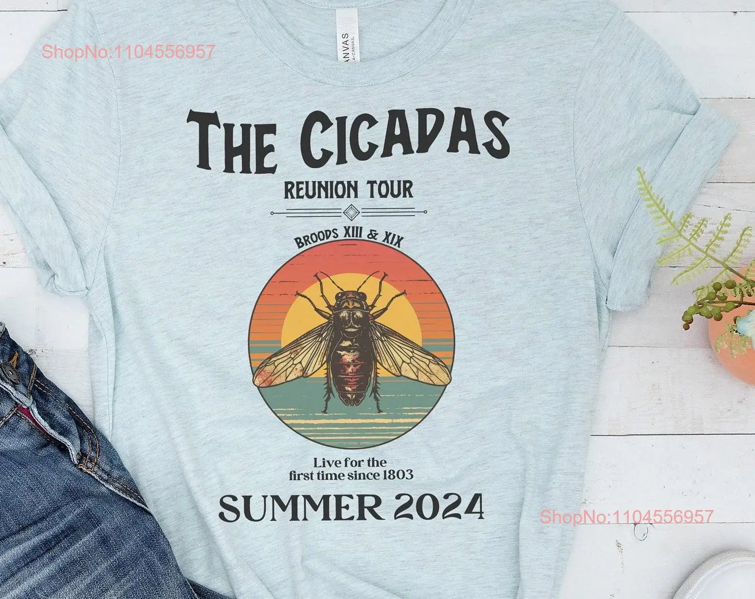 Cicadas Reunion Tour 2024, футболка Cicada Concert Funny Bug с длинными или короткими рукавами
Cicadas Reunion Tour 2024, футболка Cicada Concert Funny Bug с длинными или короткими рукавами