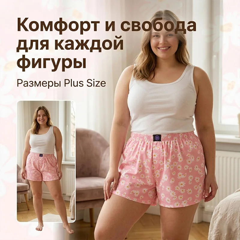 Russia Aro Pants Women's 100% Cotton Pink Chrysanthemum Loose Fit Boxer Shorts Breathable Soft Unlined Home Lounge Staycation
Russia Aro Pants Women's 100% Cotton Pink Chrysanthemum Loose Fit Boxer Shorts Breathable Soft Unlined Home Lounge Staycation