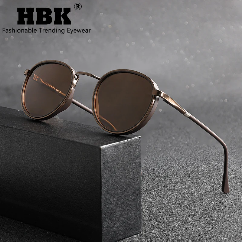 HBK Trendy and Avant-Garde Men's Polarized Sunglasses Personalized Design Fashionable Unisex UV400 Sun Glasses Ideal for Gifts
HBK Trendy and Avant-Garde Men's Polarized Sunglasses Personalized Design Fashionable Unisex UV400 Sun Glasses Ideal for Gifts