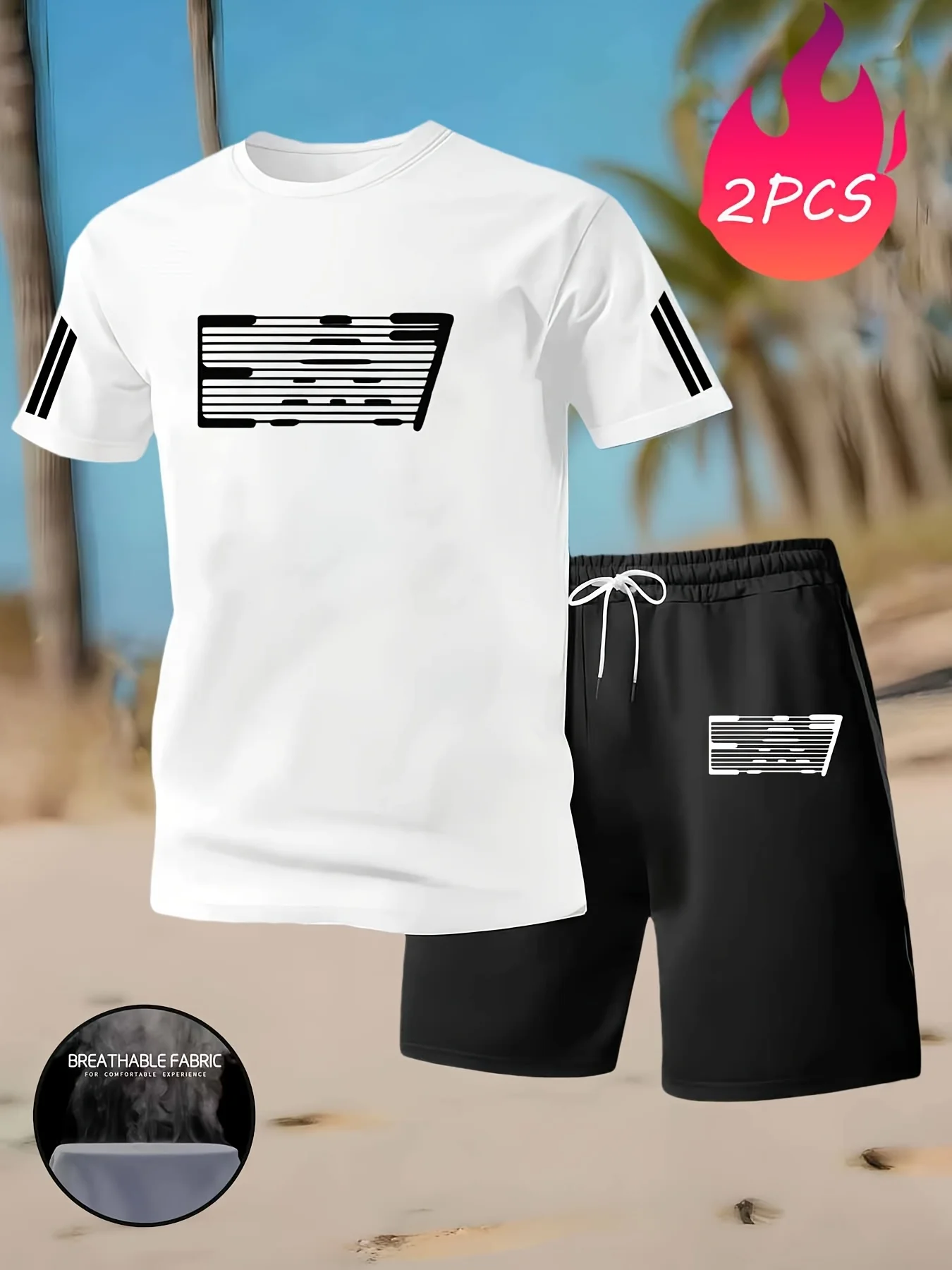2026 Hot Sale Men's Short-sleeved 3d T-Shirt Set - Polo Shirt with Shorts Set Two-piece Casual and Fashionable Sports Outfit
2026 Hot Sale Men's Short-sleeved 3d T-Shirt Set - Polo Shirt with Shorts Set Two-piece Casual and Fashionable Sports Outfit